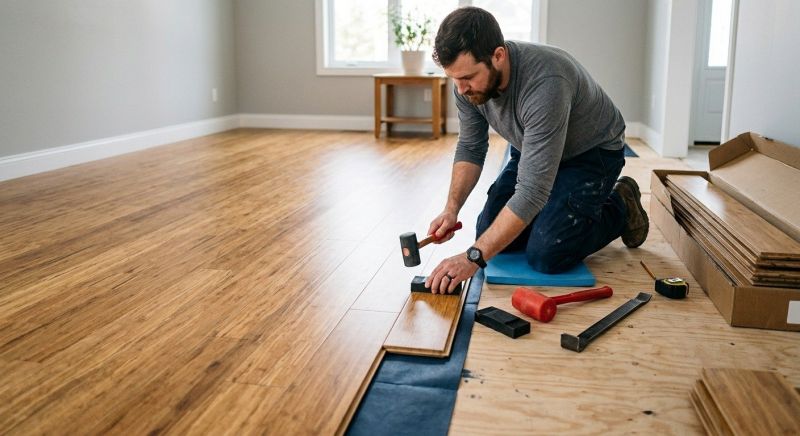 Bamboo Flooring Installation in Sunbury, OH