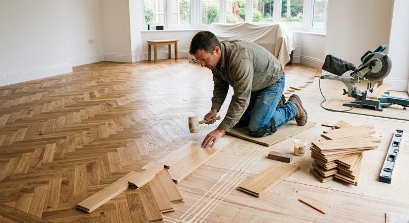 Hardwood Floor Installation in Delaware, OH