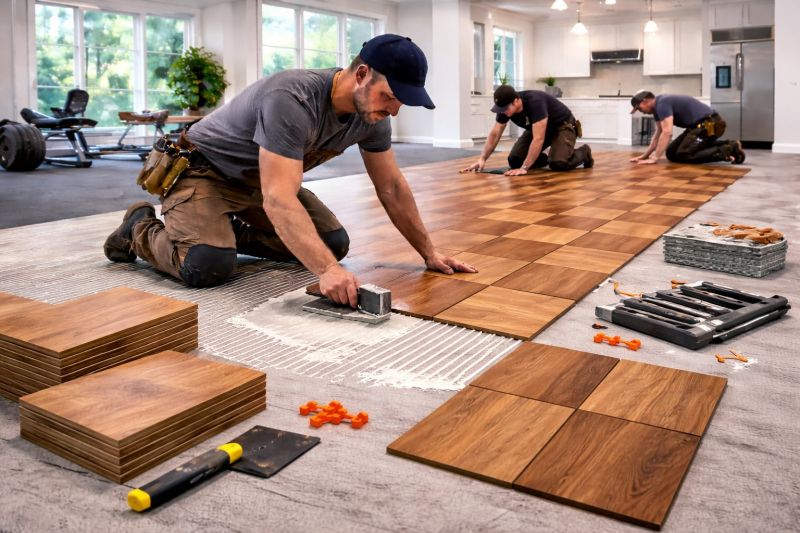 Hardwood Floor Installation in Granville, OH