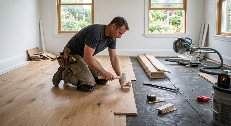 Hardwood Floor Installation in Knox County, OH