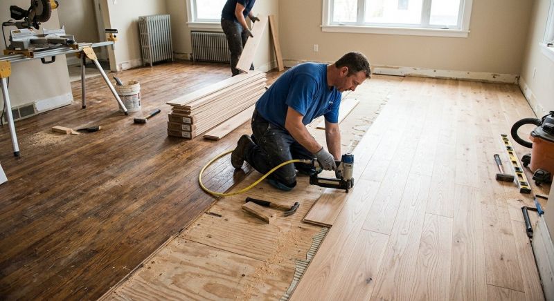 Hardwood Replacement in Fredericktown, OH