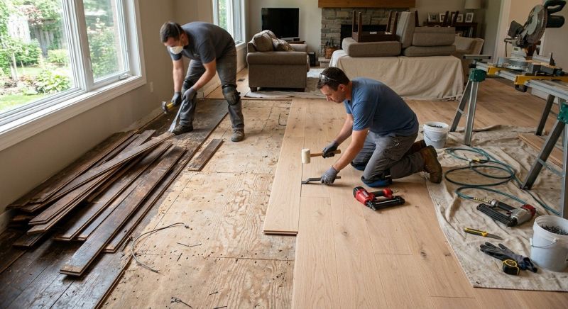 Hardwood Replacement in Sunbury, OH