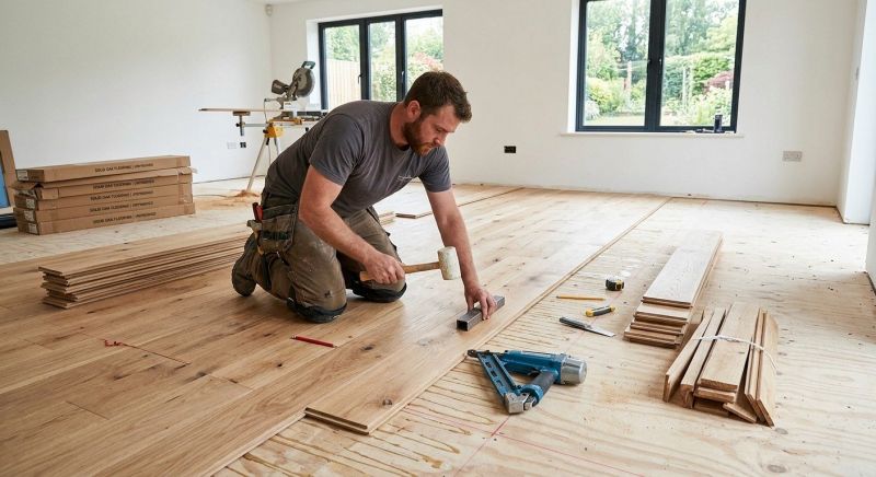 Oak Floor Installation in Mount Vernon, OH