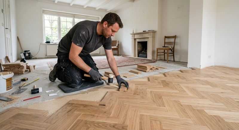 Parquet Flooring Installation in Sunbury, OH