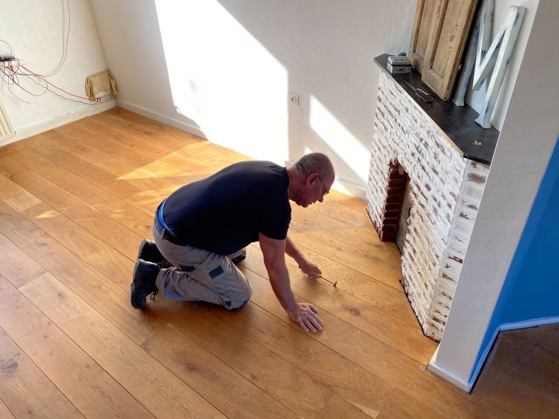 Pine Floor Installation in Sunbury, OH
