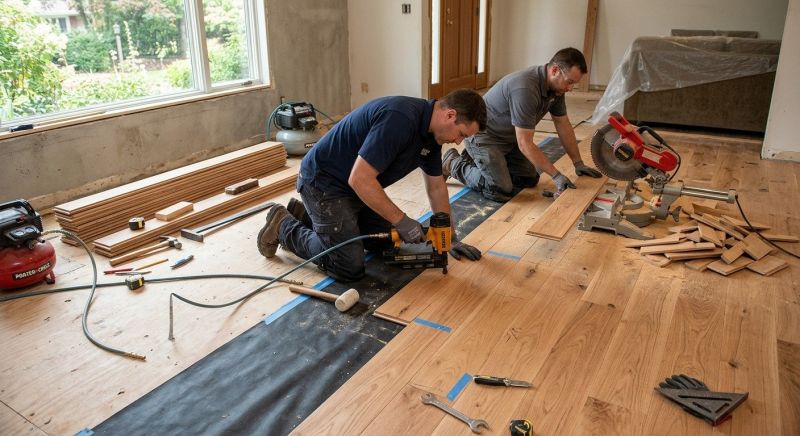 Residential Hardwood Service in Sunbury, OH
