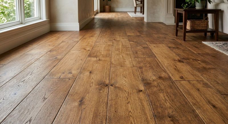 Wide Plank Floor Installation in Sunbury, OH