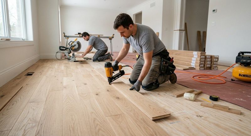 Wood Floor Replacement in New Albany, OH