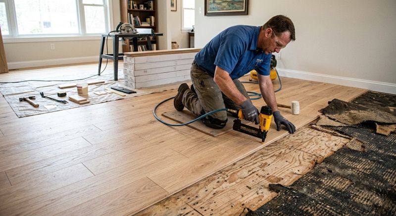 Wood Flooring Installation in Delaware, OH