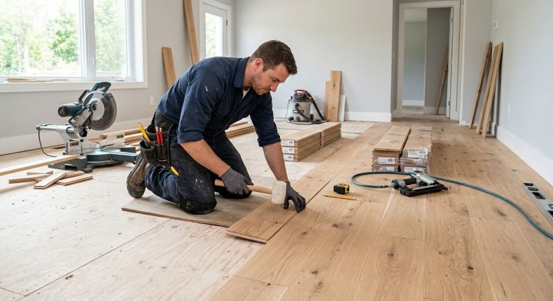 Wood Flooring Installation in Granville, OH