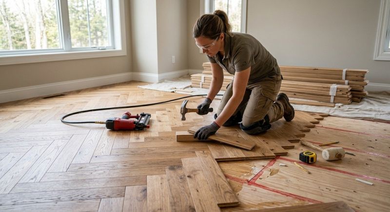 Wood Flooring Installation in Reynoldsburg, OH